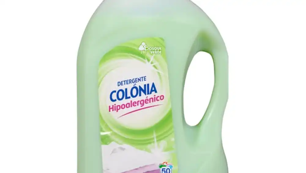 Detergente hipoalergénico con colonia