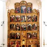 El colosal y deslumbrante retablo de San Juan Bautista