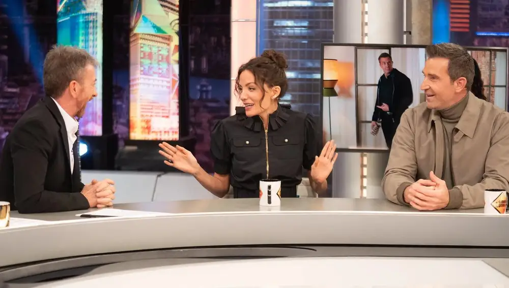 Fernando Gil en 'El Hormiguero' junto a María Hervás