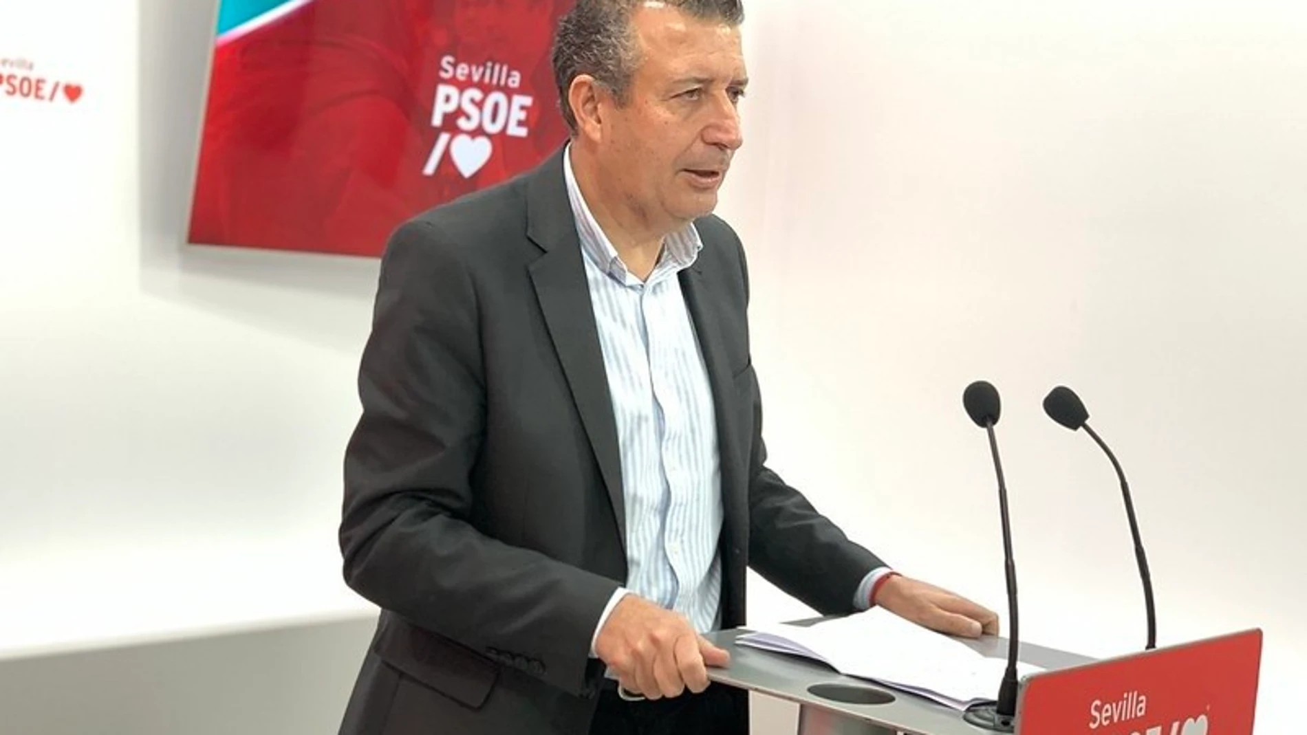 Javier Fernández en rueda de prensa Eva Ercolanese/PSOE / Europa Press 13/01/2025