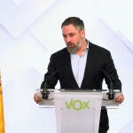 Rueda de prensa de Santiago Abascal