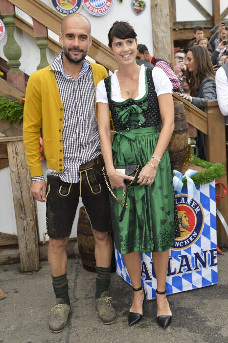Pep Guardiola y Cristina Serra