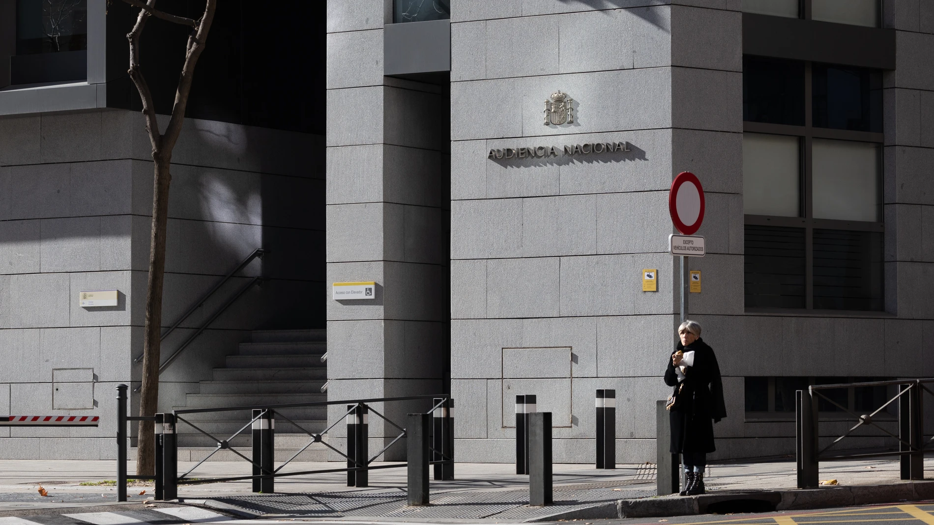 Entrada a la Audiencia Nacional en la calle García Gutiérrez, 1, a 13 de enero de 2025, en Madrid (España). 13 ENERO 2025 Eduardo Parra / Europa Press 13/01/2025