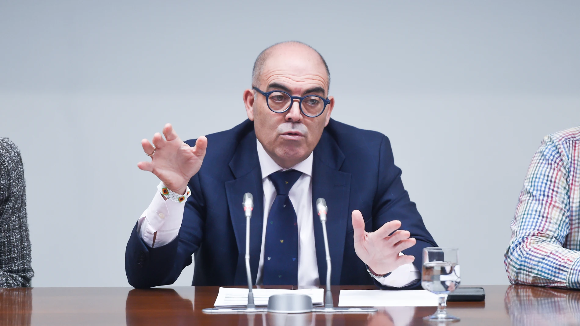 El presidente de ATA, Lorenzo Amor, durante una rueda de prensa, en la sede de ATA, a 13 de enero de 2025, en Madrid (España). Durante la rueda Lorenzo Amor ha presentado los principales datos del Barómetro de ATA de cierre de 2024. Entre las conclusiones del estudio se ha recogido que tres de cada cuatro autónomos considera que su negocio se ha mantenido o ha mejorado en 2024 y que tres de cada diez autónomos afirman haber aumentado su facturación en el pasado ejercicio. 13 ENERO 2025 Gust...