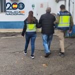 Momento de la detención