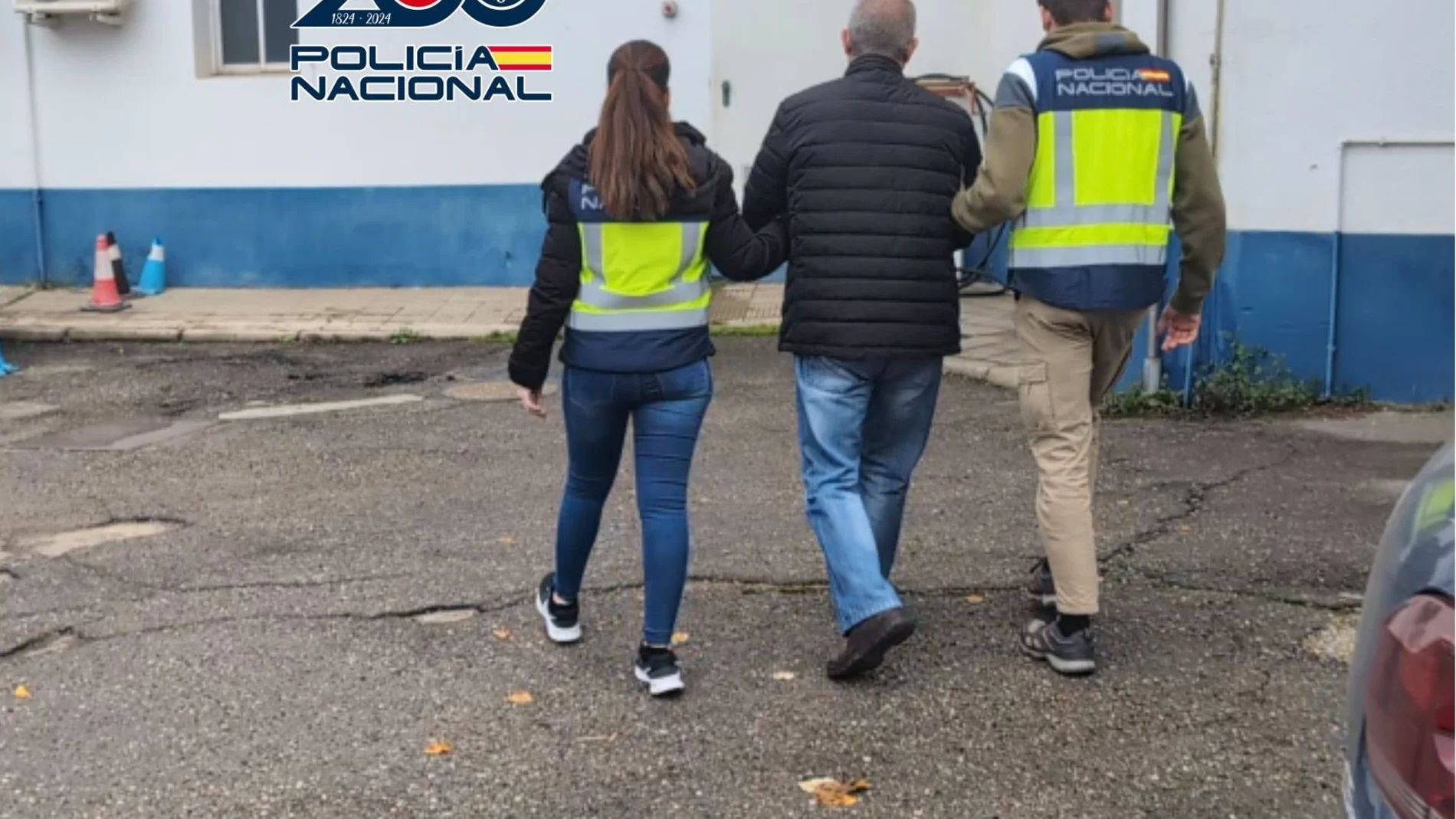 Momento de la detención