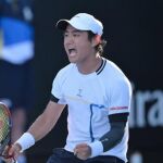 Yoshihito Nishioka en el Open de Australia 2025