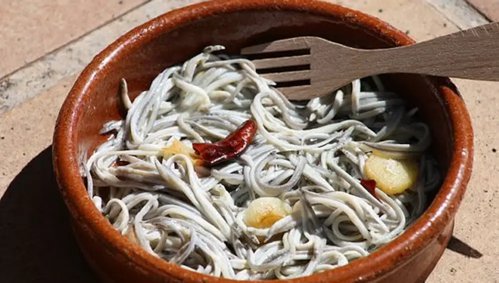 Angulas a la cazuela