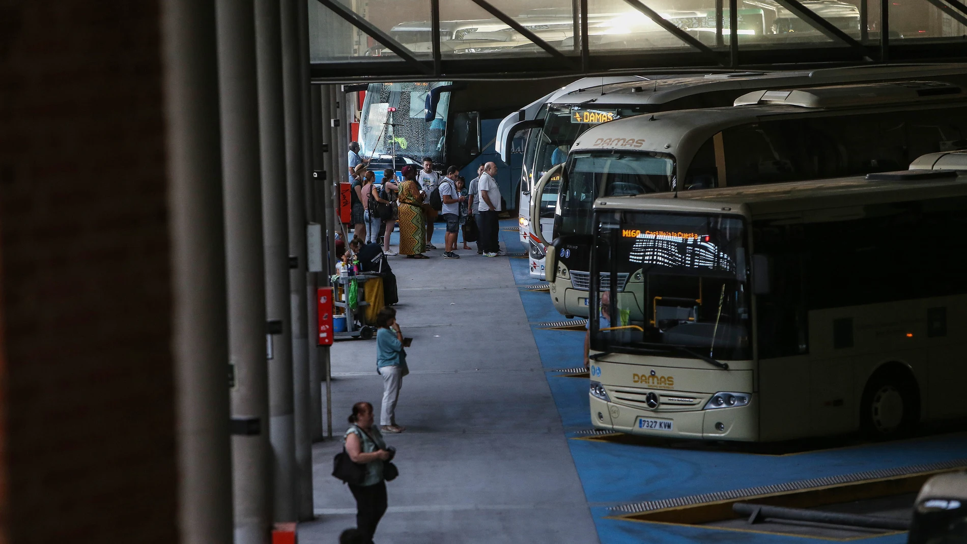 Estación de autobuses de Plaza de Armas en Sevilla