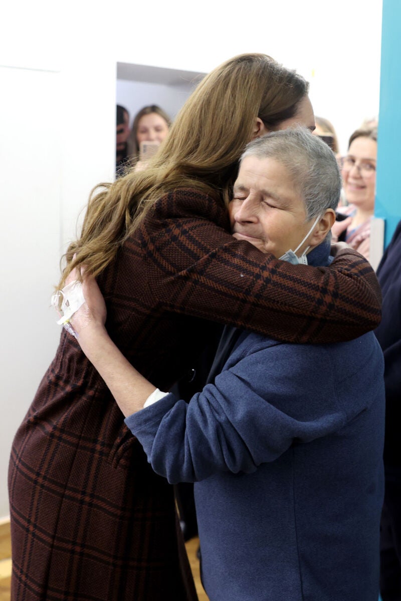 La princesa de Gales visita el hospital Royal Marsden de Londres 