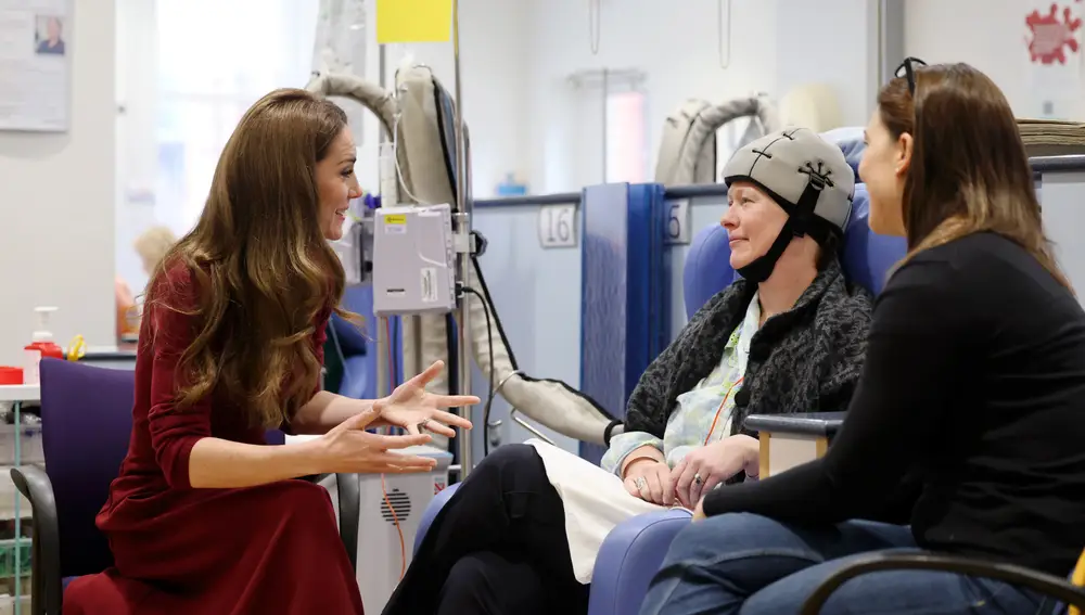 La princesa de Gales visita el hospital Royal Marsden de Londres