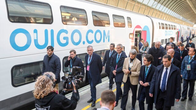 Inauguración del nuevo trayecto entre Madrid, Córdoba y Sevilla de OUIGO