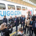 Inauguración del nuevo trayecto entre Madrid, Córdoba y Sevilla de OUIGO