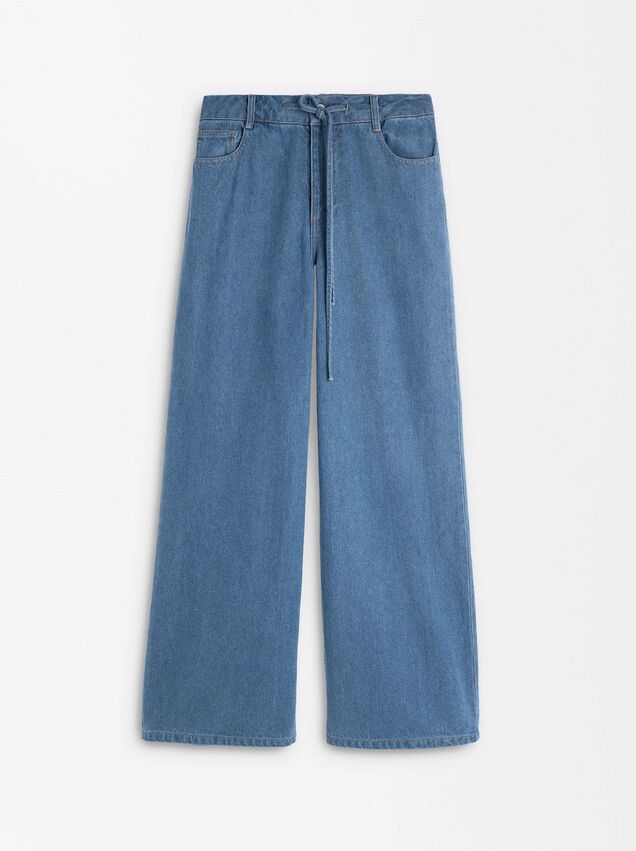 Pantalón denim.