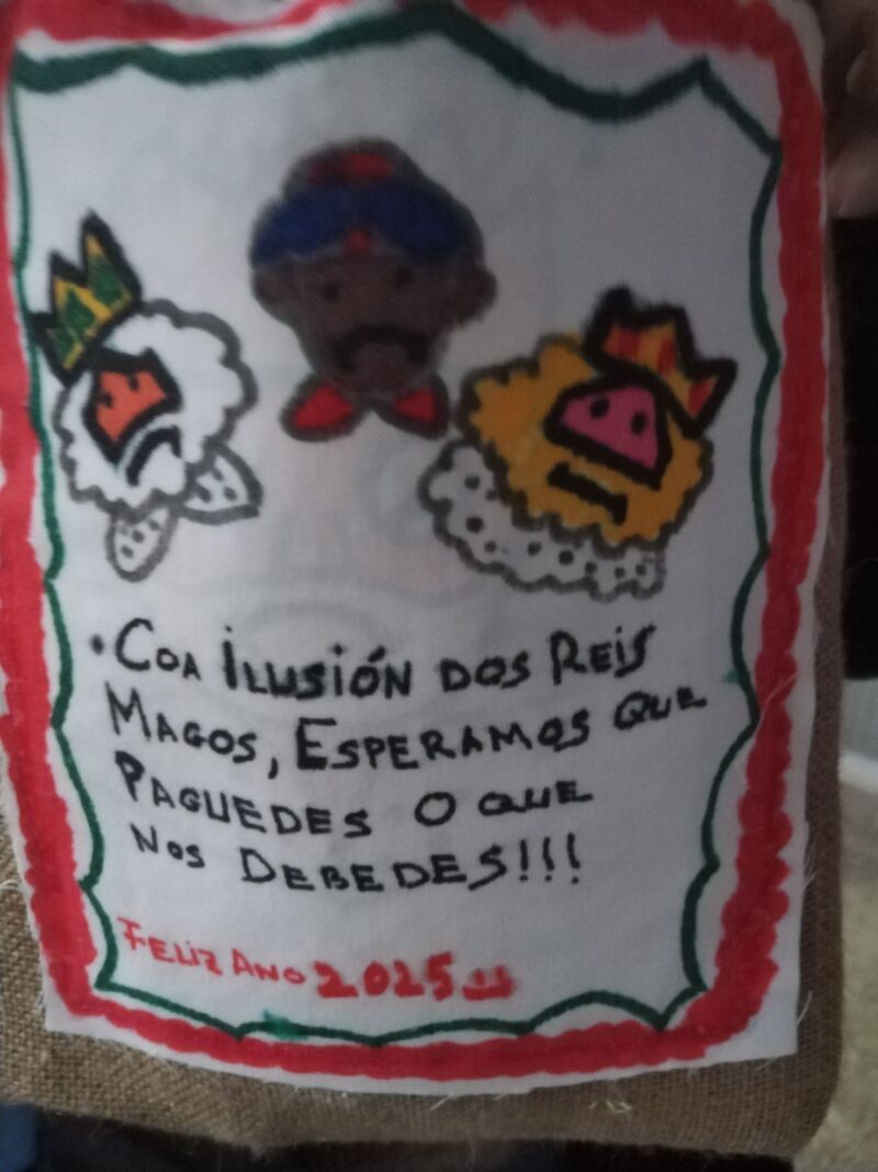 "Con la ilusión de los Reyes Magos, esperamos que pagues lo que nos debes", reclaman para las trabajadoras de las residencias de mayores
