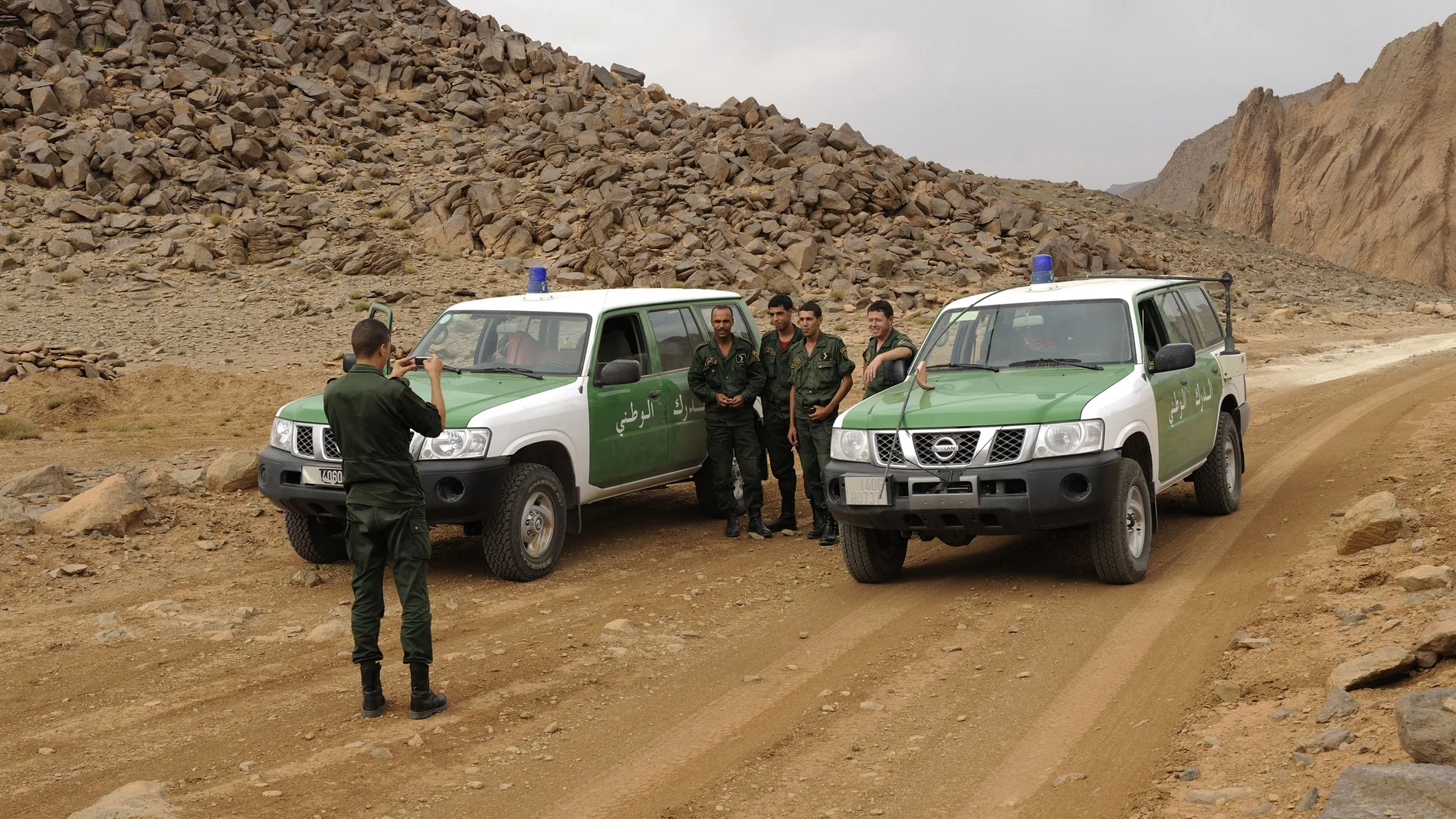 Soldados en Argelia