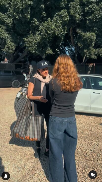 Meghan Markle colabora con los afectados por los incendios de California