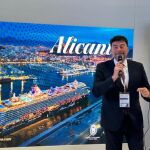 El alcalde de Alicante, Luis Barcala, en Fitur en una imagen del año pasado