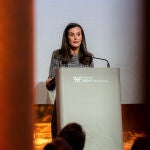 La Reina Letizia en el acto de Fundación Microfinanzas BBVA