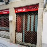 Ataque a la sede del PSOE de Béjar