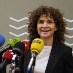 La directora del área de Museos, Patrimonio y Cultura de la Fundación Ciudad de la Energía, Concepción Fernández, durante la presentación del balance del año 2024 y la programación de 2025