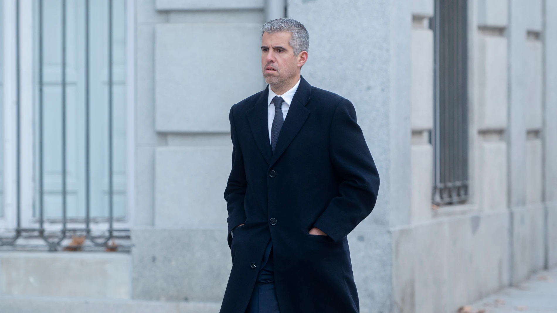 El fiscal, Julián Salto, a su llegada a declarar al Tribunal Supremo, a 16 de enero de 2025, en Madrid (España). La fiscal superior de Madrid, Almudena Lastra, y el fiscal de delitos económicos, Julián Salto, han sido citados a declarar ante el juez en calidad de testigos en el marco de la investigación dirigida contra el fiscal general del Estado. El testimonio de Lastra en el Tribunal Superior de Justicia de Madrid fue clave para elevar el caso al alto tribunal. 16 ENERO 2025 Alberto Ort...
