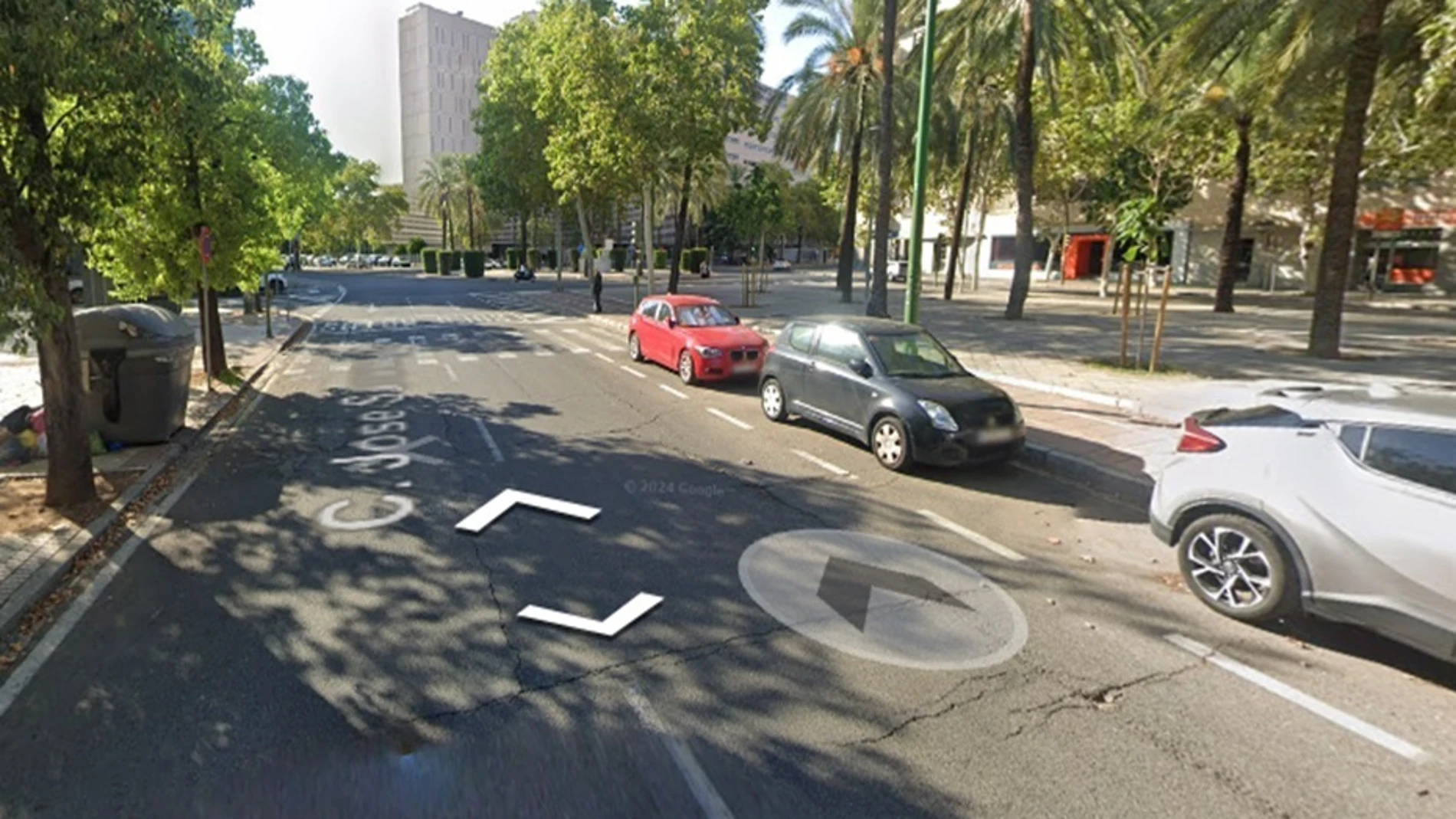 La calle José Saramago de Sevilla