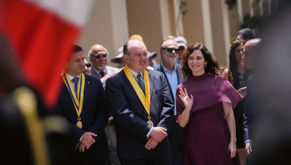 Isabel Díaz Ayuso en Perú.