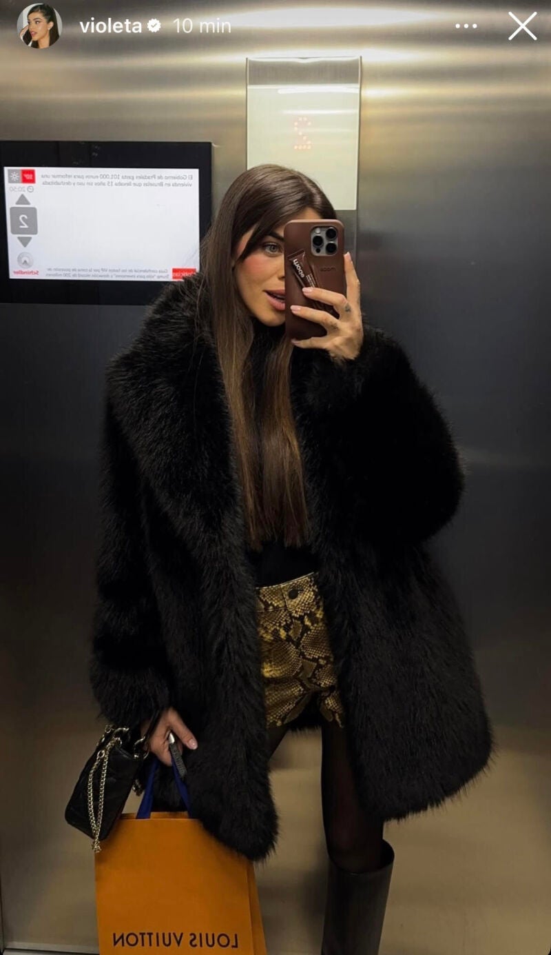 El look de Violeta.