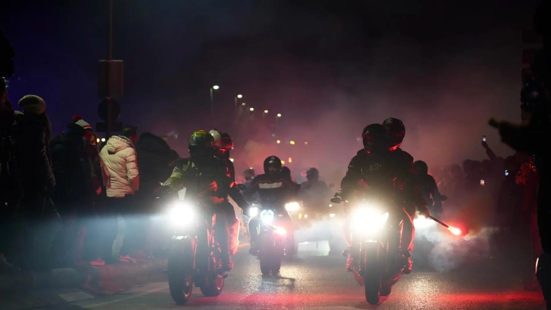 Desfile de las antorchas el sábado por la noche por las calles de Tordesillas en la edición más especial de Motauros