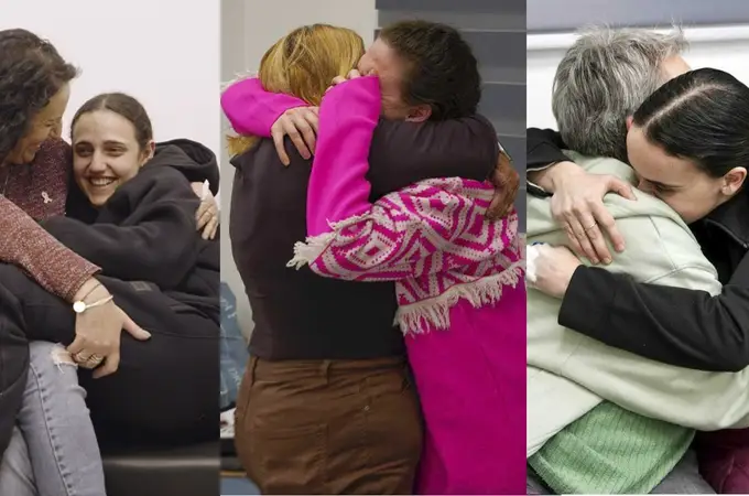 Alto el fuego en Gaza, en directo: Las tres primeras rehenes liberadas durante la tregua con Hamás en Gaza ya están en Israel Alto el fuego en Gaza, en directo: Las tres primeras rehenes liberadas durante la tregua con Hamás en Gaza ya están en Israel