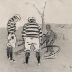 Un dibujo de Ramon Casas en la muestra