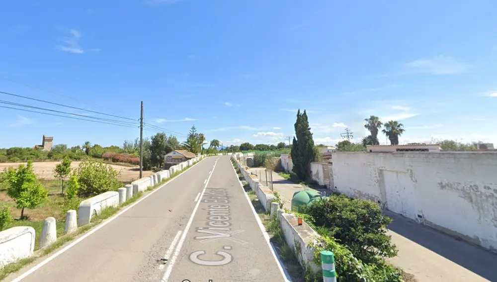El accidente se ha producido en la calle Vicent Baldoví de El Palmar