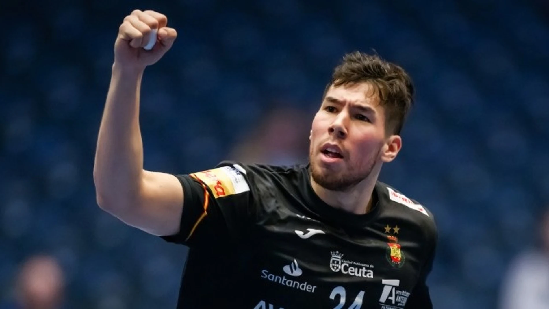 Alex Dujshebaev con la selección española de balonmano REMITIDA / HANDOUT por RFEBM Fotografía remitida a medios de comunicación exclusivamente para ilustrar la noticia a la que hace referencia la imagen, y citando la procedencia de la imagen en la firma 20/01/2025