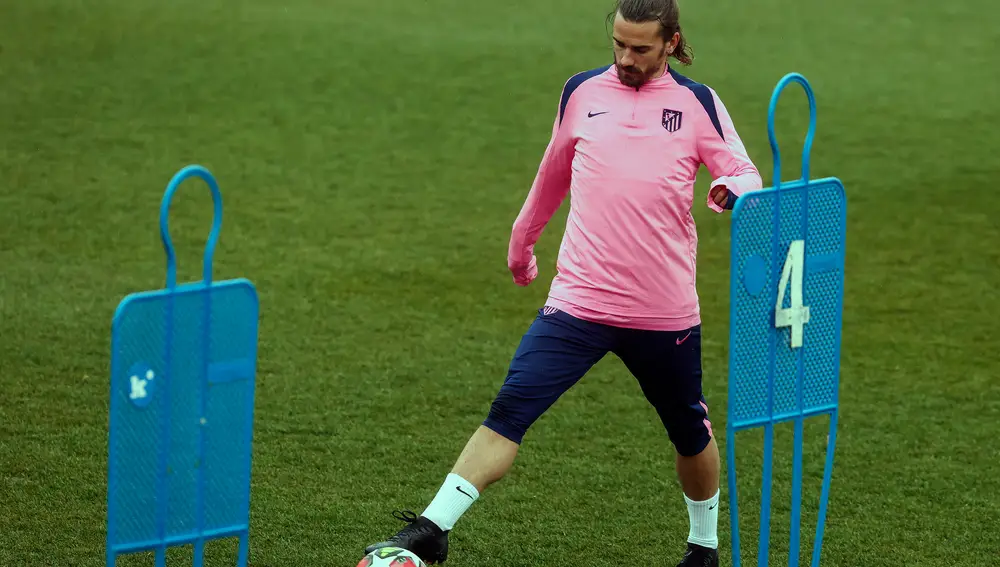 Entrenamiento del Atlético de Madrid