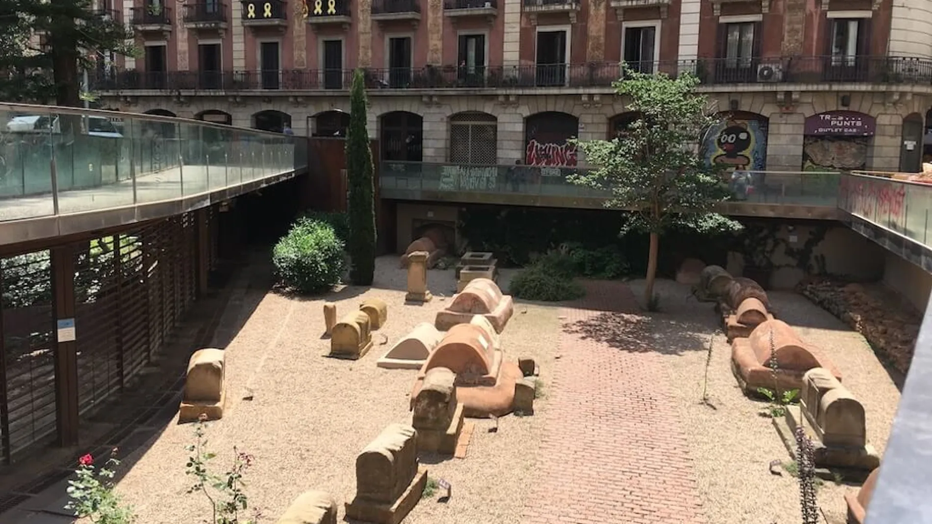 Cementerio romano de Barcelona