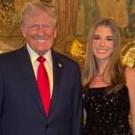 Donald Trump y su nieta Kai