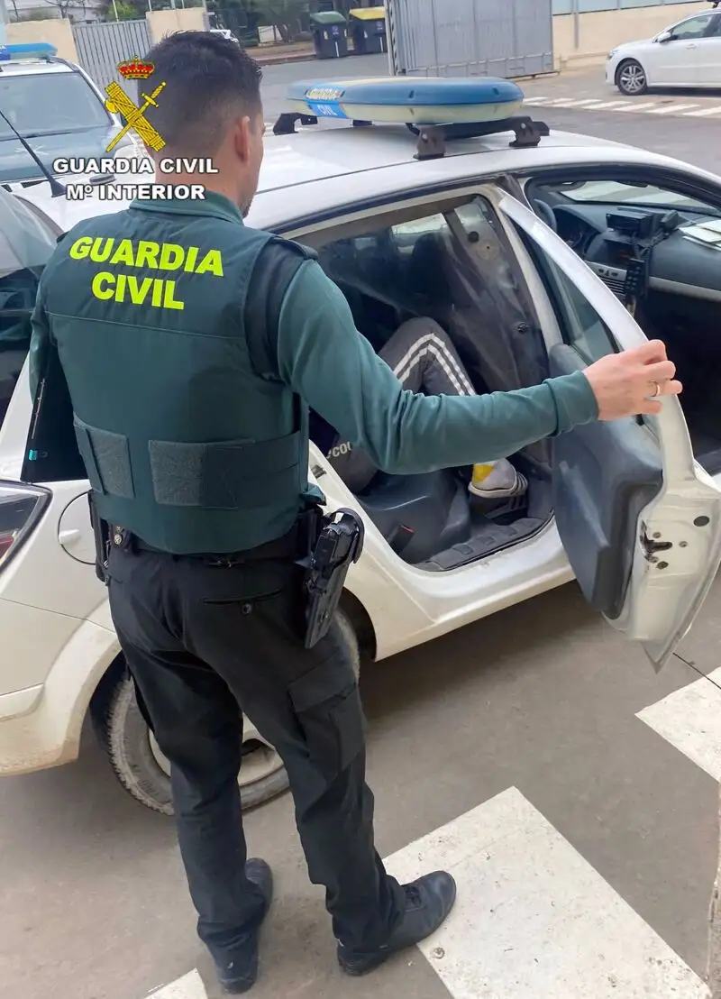 MURCIA.-Sucesos.- La Guardia Civil detiene a un menor de edad por el apuñalamiento de un joven en un parque de Mula