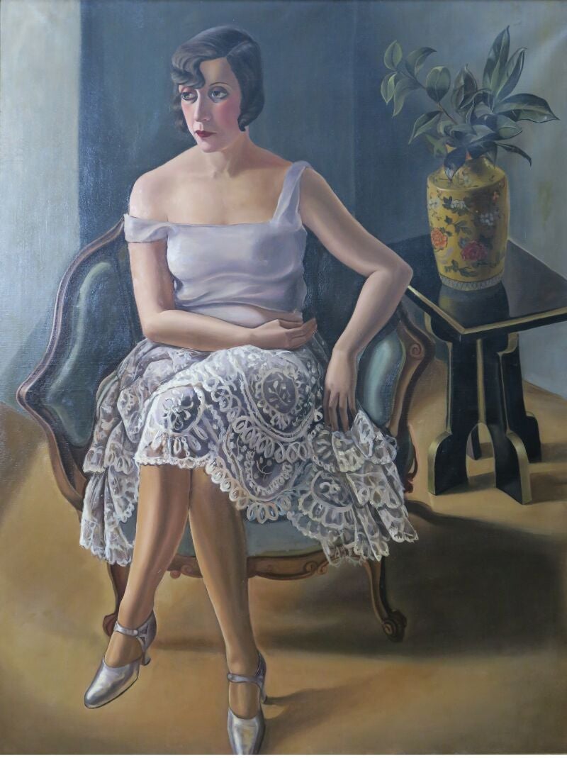 &quot;La marquesa de Alquibla' (1928),de Ángeles Santos