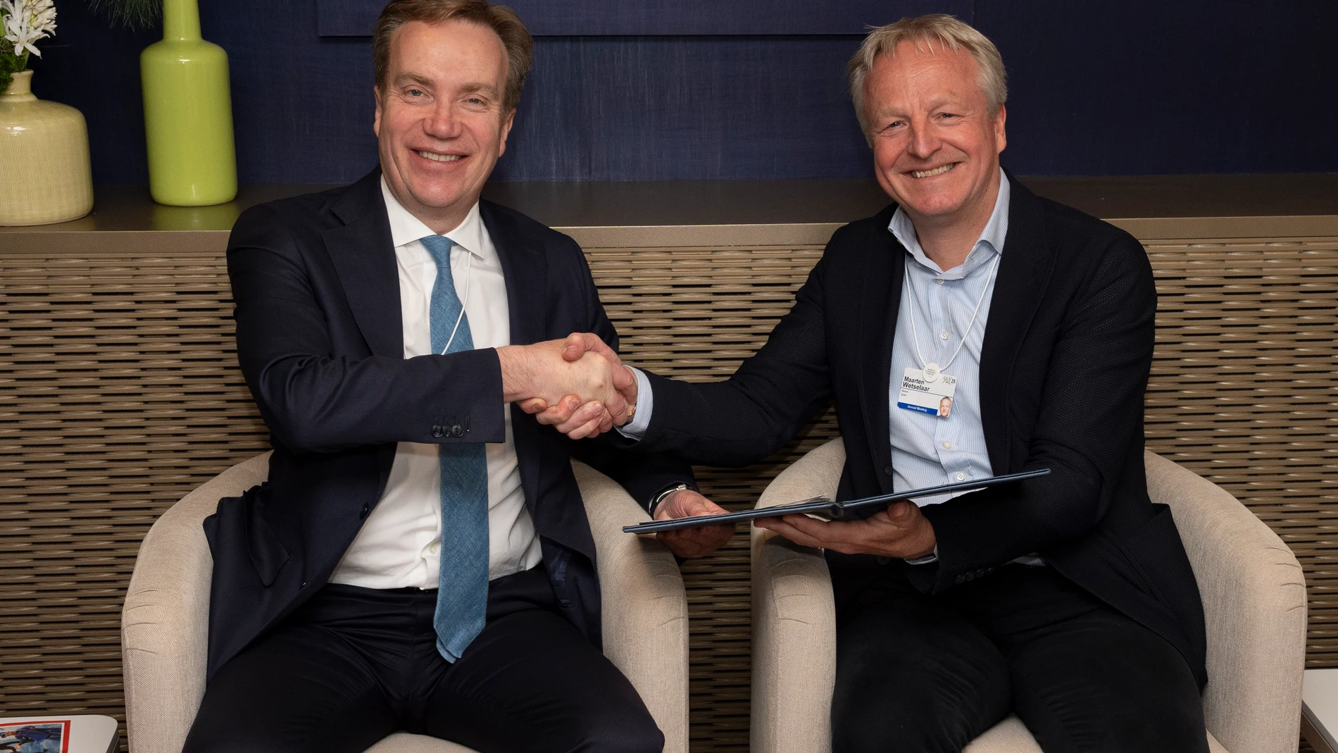 Moeve se une en Davos a la First Movers Coalition y reafirma su apuesta por ser cero emisiones netas en 2050 REMITIDA / HANDOUT por MOEVE Fotografía remitida a medios de comunicación exclusivamente para ilustrar la noticia a la que hace referencia la imagen, y citando la procedencia de la imagen en la firma 20/01/2025