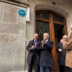 Collboni inaugura una placa conmemorativa de Ildefons Cerdà y reconoce su "gran" legado urbanista