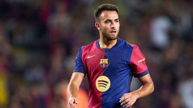 Eric García con el Barcelona