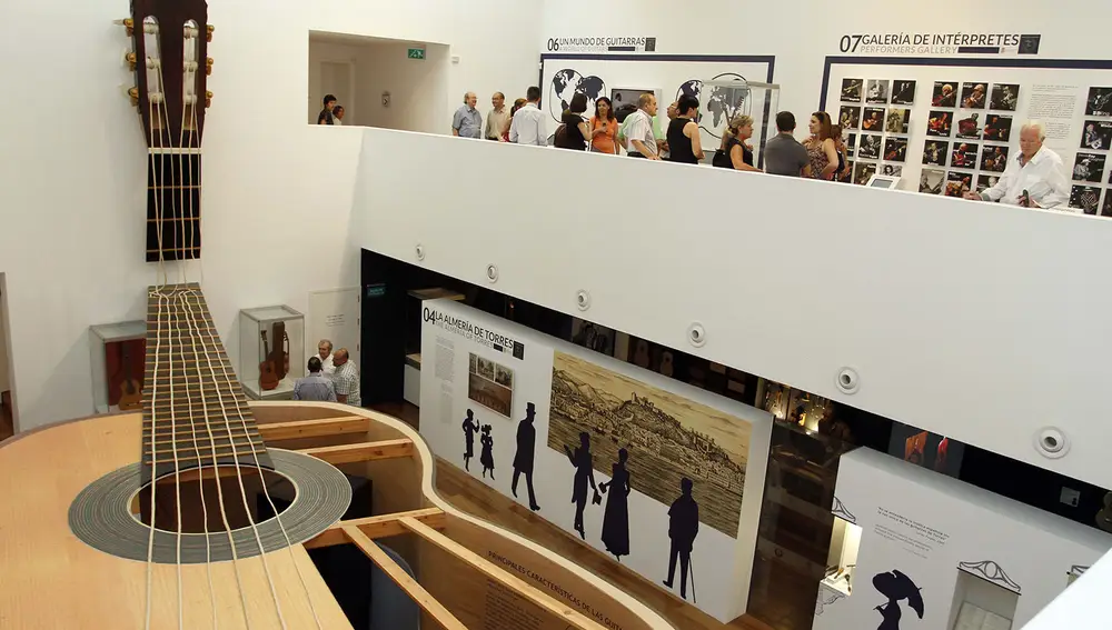 Interior del Museo de la Guitarra