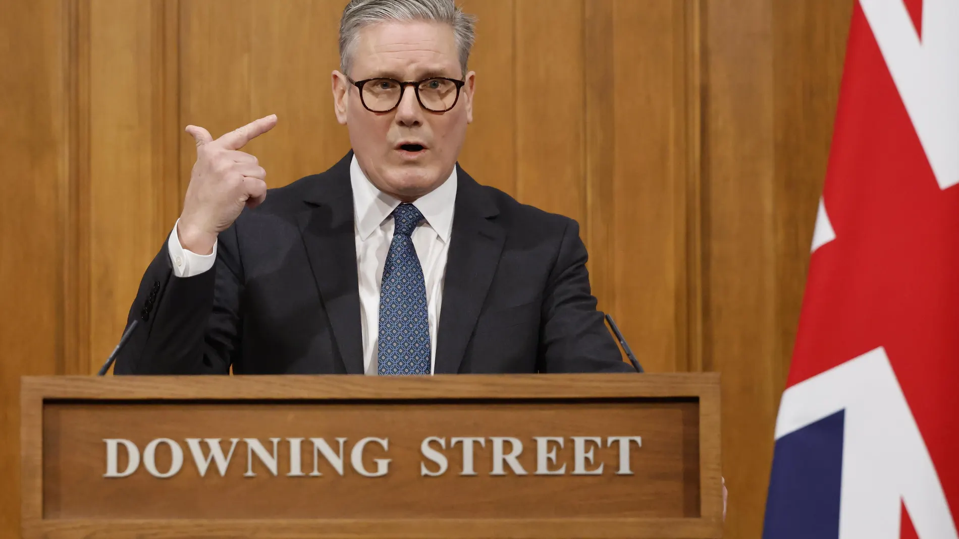 El primer ministro británico Keir Starmer