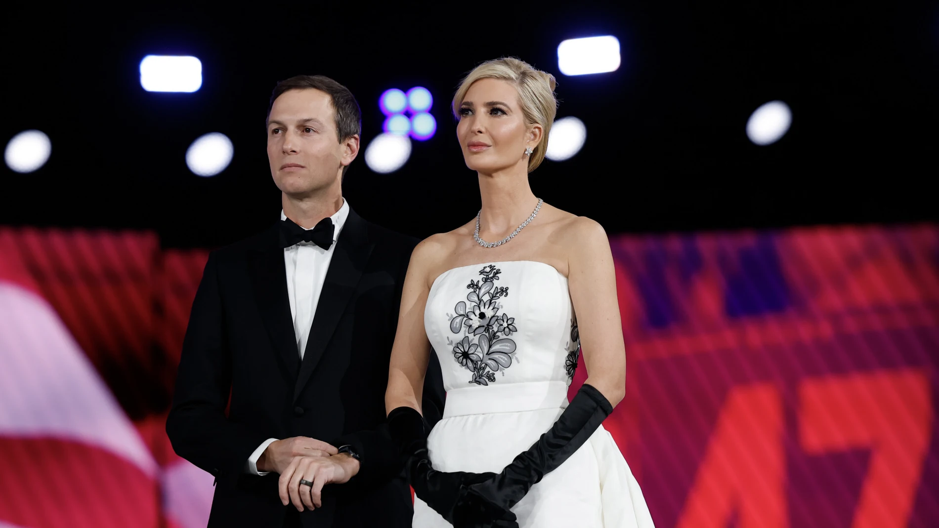 Ivanka Trump en el baile inaugural.