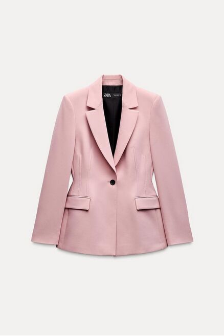 Blazer rosa.