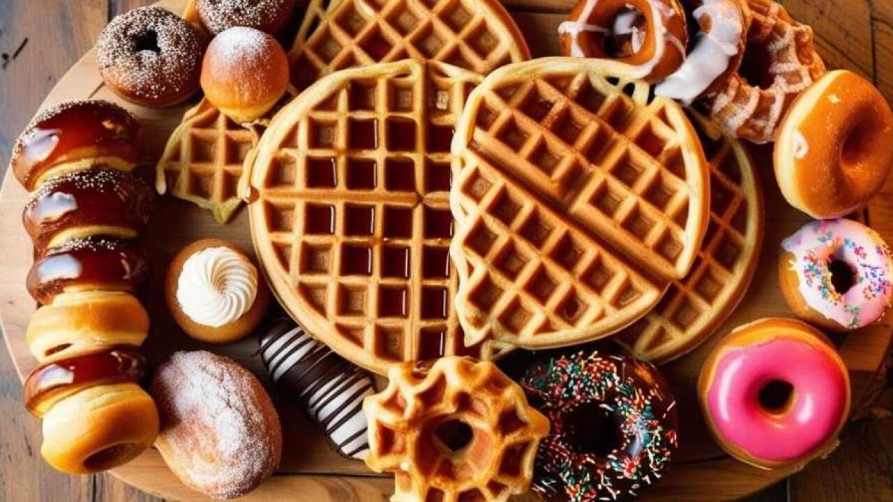 El secreto para unos postres perfectos es esta gofrera 3 en 1 a mitad ...