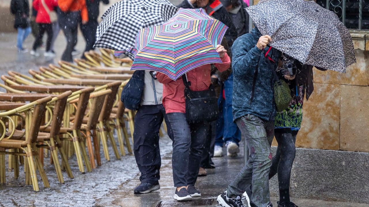 Alerta de la Aemet por fuertes chubascos en estas tres provincias de Castilla y León