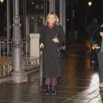 Cari y Myriam Lapique llegando al Teatro Real de Madrid