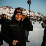 Marc Márquez, preparado para esquiar en Madonna di Campiglio